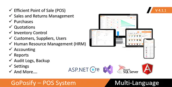 GoPosify POS – Best ERP, Inventory Management, HRM, Accounting