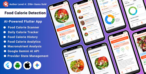 AI Cal – AI-Powered Food Calorie Detection Tracking Flutter App