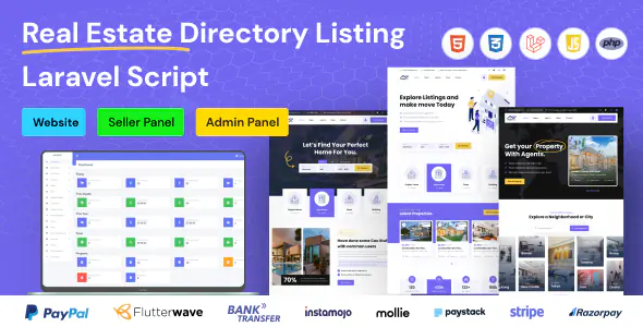 Homeco - Real Estate Directory Listing Laravel Script