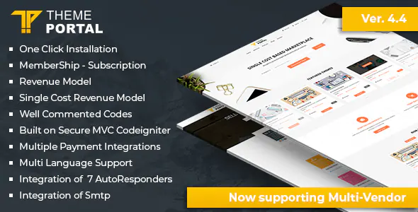 Theme Portal – Multi-Vendor Digital Products Marketplace