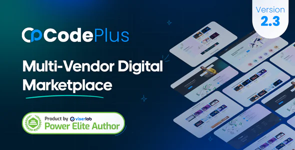 CodePlus - Multi Vendor Digital Marketplace V2.3